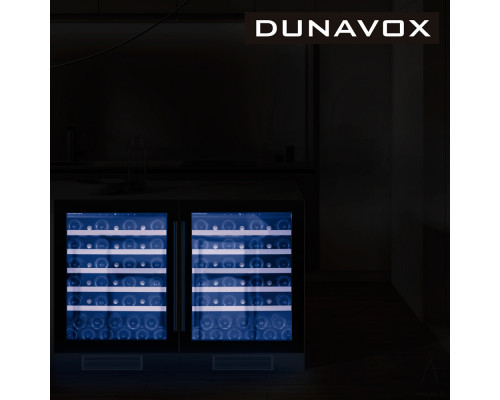 Винный шкаф Dunavox DAU-46.138B