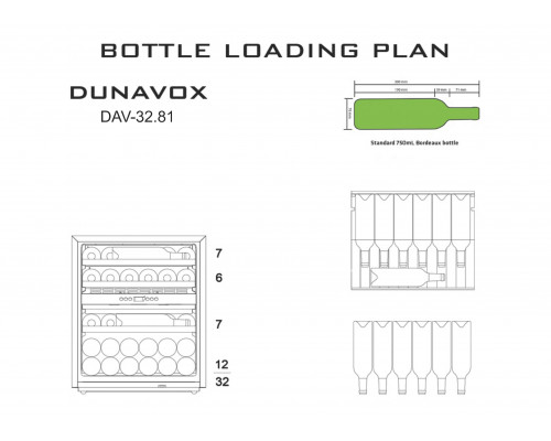 Винный шкаф Dunavox DAV-32.81DSS.TO
