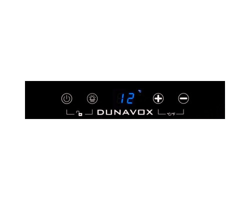 Винный шкаф Dunavox DX-19.58SSK/DP