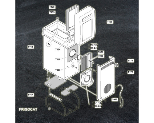 Автохолодильник Indel B Frigocat 12V