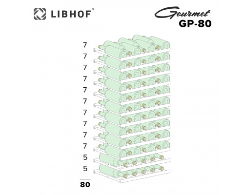 Винный шкаф Libhof Gourmet GP-80 Premium