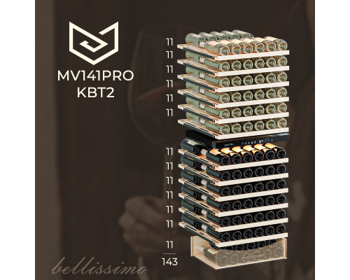 Винный шкаф Meyvel MV141PRO-KBT2