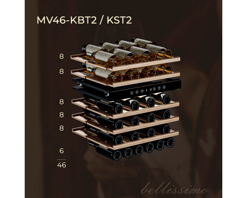Винный шкаф Meyvel MV46-KBT2
