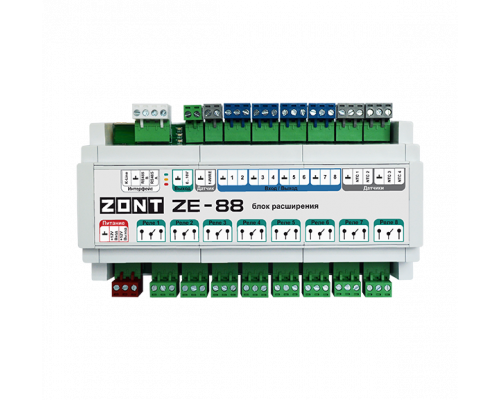 Блок расширения ZE-88 для контроллеров