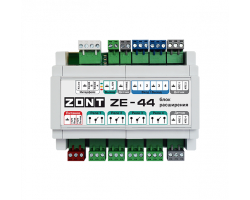 Блок расширения ZE-44 для контроллеров
