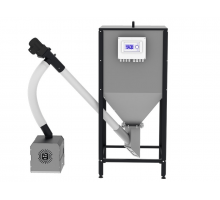 Пеллетная горелка ZOTA "RAY" — 25 (горелка+ПУ+механизм+бункер)