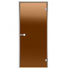 HARVIA Двери стеклянные 8/19 коробка алюминий, стекло бронза, арт. DA81901