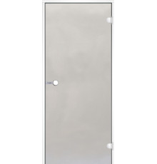 HARVIA Двери стеклянные 8/21 коробка алюминий, стекло сатин, арт. DA82105