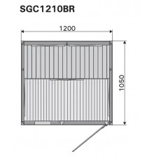 HARVIA ИК кабина Radiant SGC1210BR двухместная, хемлок