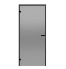HARVIA Двери стеклянные 8/21 Black Line коробка сосна, серая D82102BL