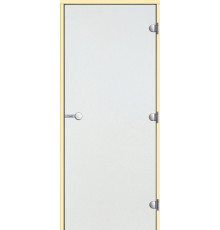 HARVIA Двери стеклянные 8/21 коробка осина, прозрачная D82104H