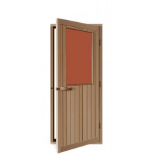 SAWO Дверь 700 x 2040, бронза, кедр, правая, артикул 735-4SGD-R