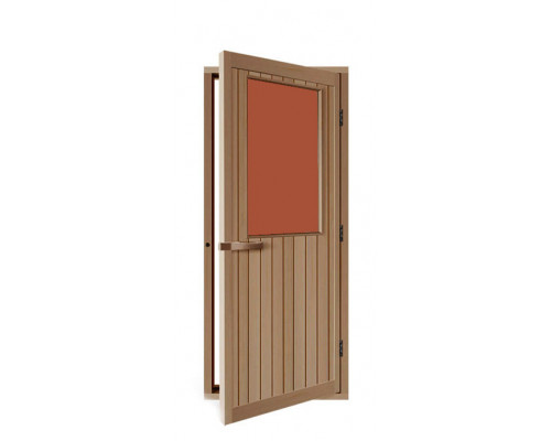SAWO Дверь 700 x 2040, бронза, кедр, правая, артикул 735-4SGD-R