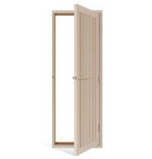 SAWO Дверь 700 х 2040, деревянная (ель), с порогом, 734-4SU