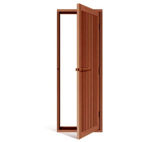 SAWO Дверь 700 х 2040, деревянная (кедр), с порогом, 734-4SD