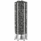 SAWO Электрическая печь TOWER вертикальная, круглая, 8 кВт, TH5-80Ni2-P, выносной пульт (встроенный блок мощности, пульт покупается отдельно)