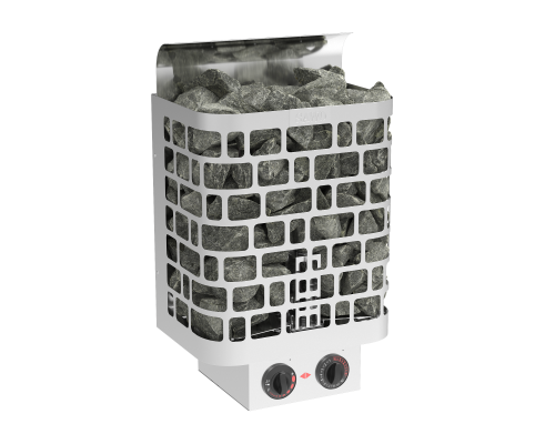 SAWO Электрическая печь Krios настенная, с пультом, 9,0 кВт, нерж. сталь, артикул KRI-90NB-P