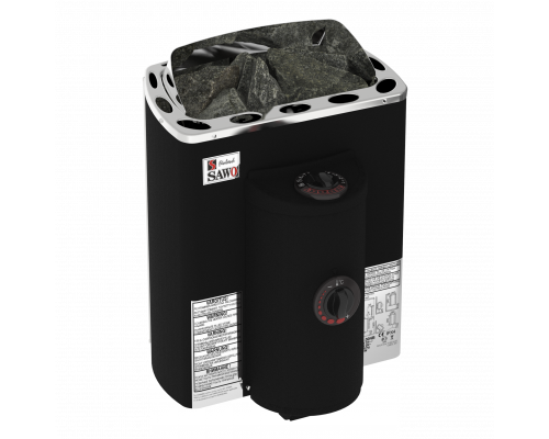 SAWO Электрическая печь FIBER COATED, MINI X: с термоизоляционным покрытием,нержавеющая сталь,3 кВт, MX-30NB-PF