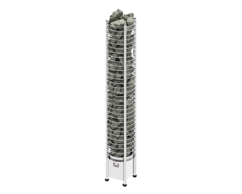 SAWO Электрическая печь TOWER вертикальная, круглая, 3,5 кВт, TH3-35NS-P, выносной пульт (пульт и блок мощности докупаются отдельно)