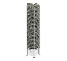 SAWO Электрическая печь TOWER вертикальная, круглая, 10,5 кВт,TH6-105NS-P, выносной пульт (пульт и блок мощности докупаются отдельно)
