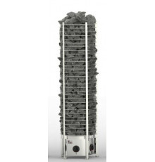 Электрическая печь SAWO Tower TH4-60NB-P (6,0 кВт, напольная, встроен. пульт, нержавейка, круглая)